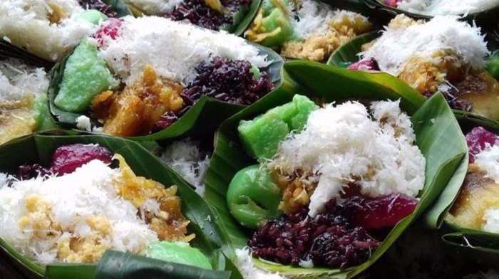 Jajanan Cenil Kue Tiwul Khas Ketan Kuliner Tradisional Pisang Umkm Malang Putu Manis Jajan Daun Tribunnews Lanang Daerah Gede Punah