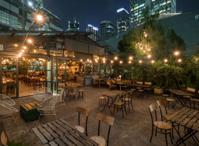 Kuliner rooftop Jakarta Utara Jakarta Rooftop Restoran Romantis Gubuk