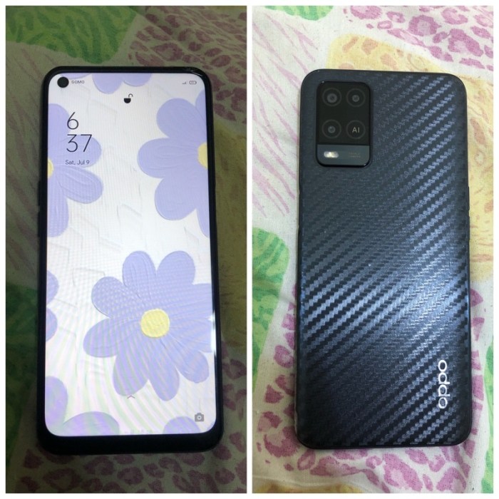 A54 oppo 128gb 4gb pakmobizone sleek sleeker Harga Second Hp Oppo A54