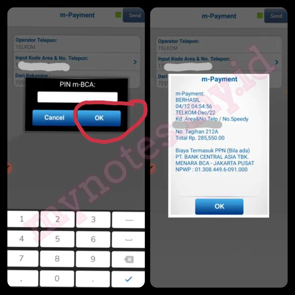 Bayar bca indihome via Cara Bayar Indihome Dari Bca Mobile