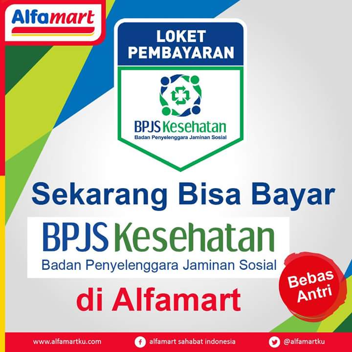 Cara bayar bpjs di alfamart