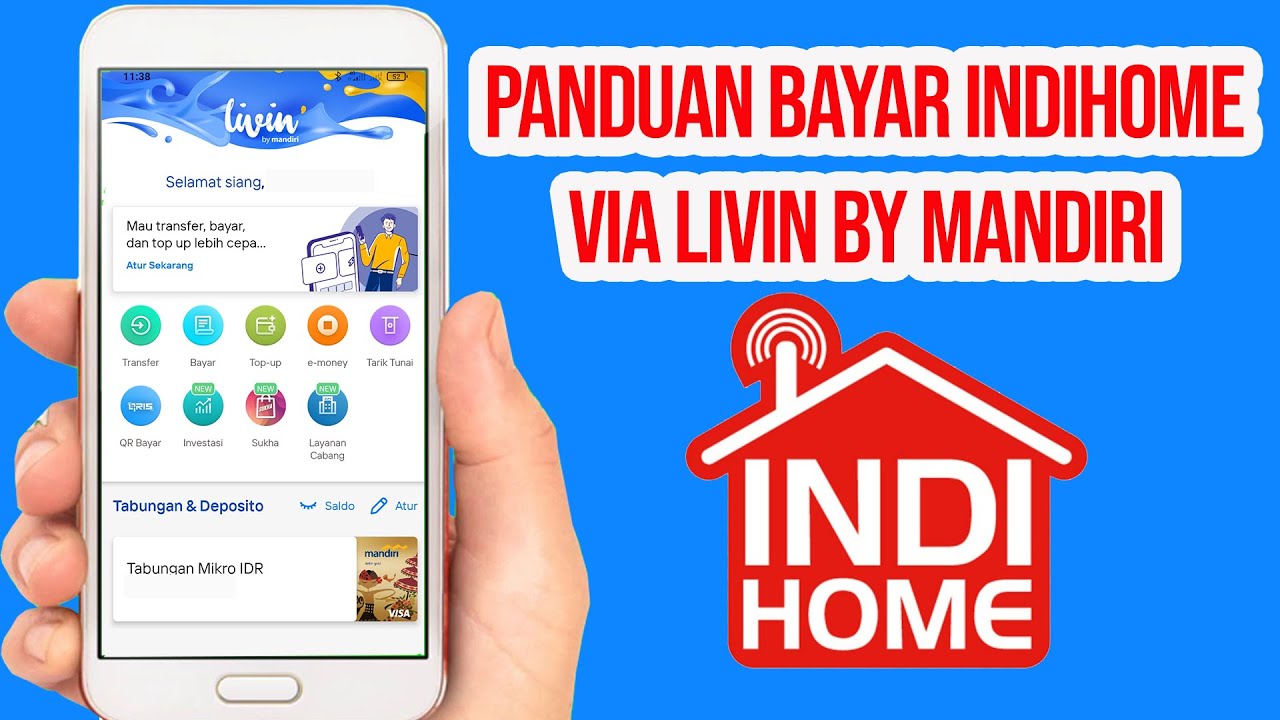 Cara Bayar Indihome Lewat Mandiri