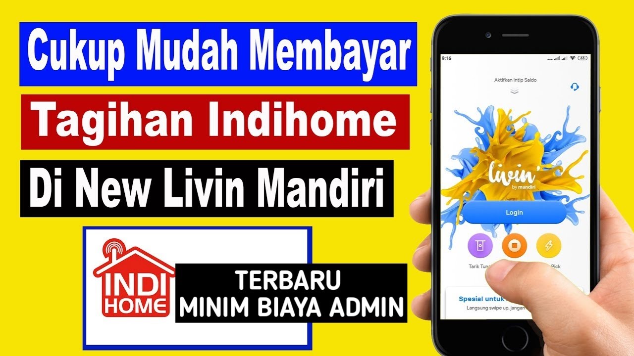 Cara bayar indihome lewat mandiri
