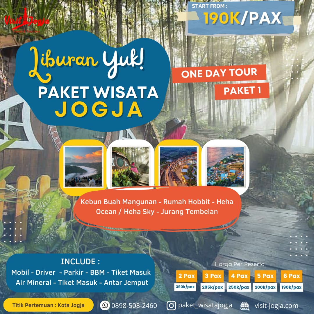 Wisata Jogja Liburan Cocok Orang Klook Berbagai Wajib Puas