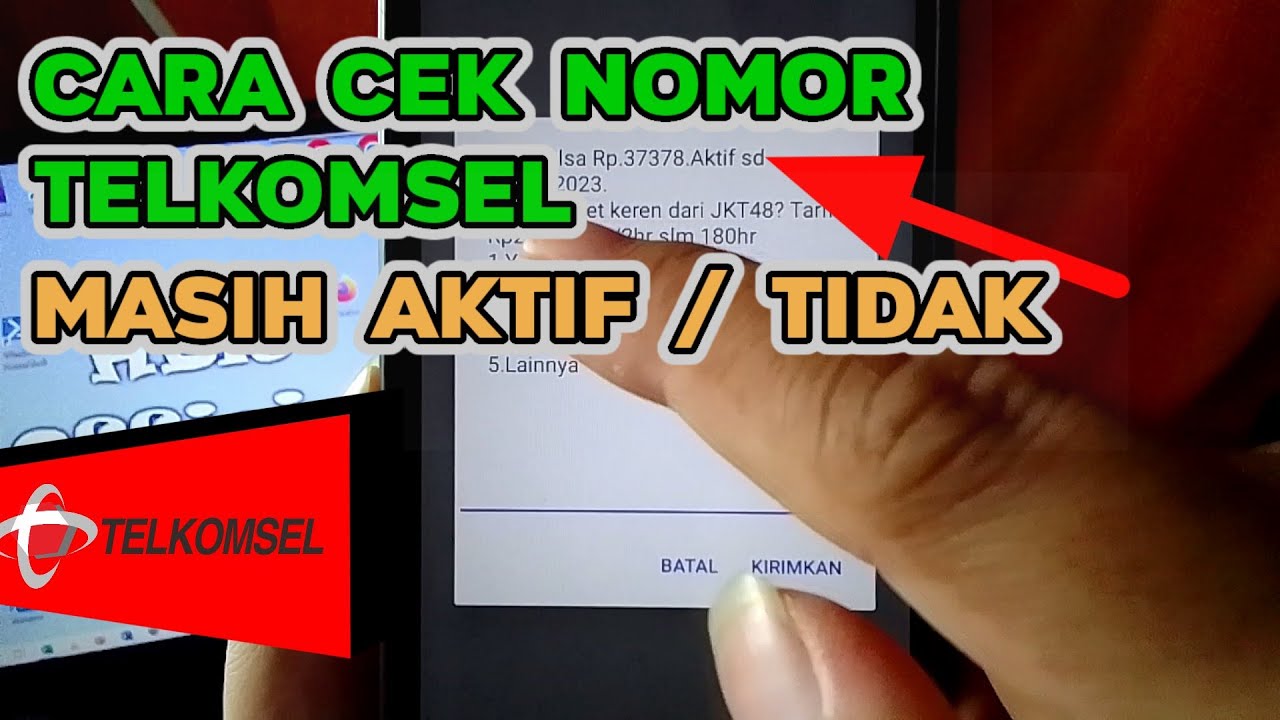 Cara cek kartu telkomsel