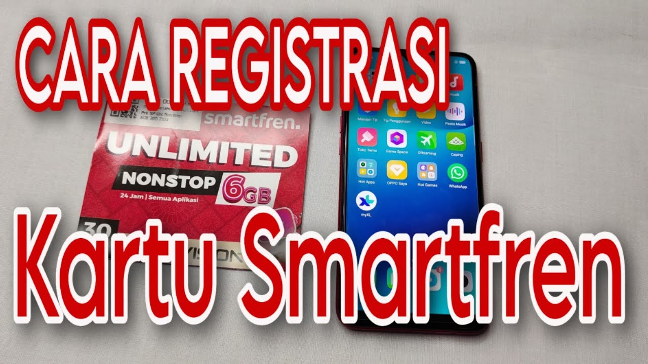 Cara daftar kartu smartfren