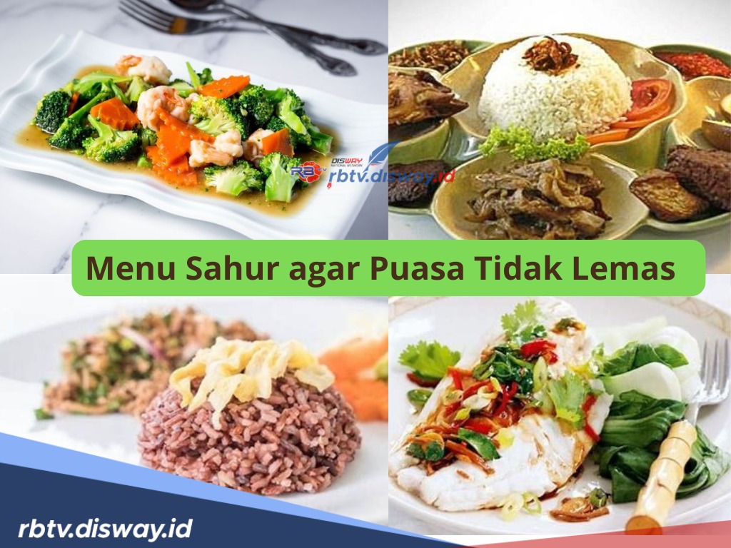 Menu sahur anti ribet