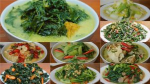 Menu masakan sehari hari sayur
