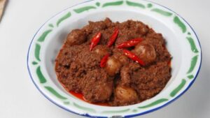Masak daging kambing simple